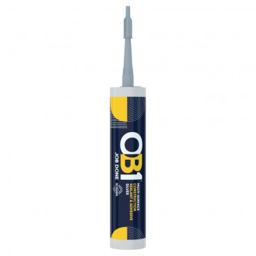 OB1 Multi-Surface Construction Sealant & Adhesive 290ml Silver