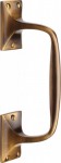 Heritage Brass Offset Pull Handle V1150.202AT 202mm Antique Brass 35.54