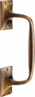 Heritage Brass Offset Pull Handle V1150.202AT 202mm Antique Brass 35.54