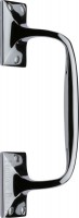 Heritage Brass Offset Pull Handle V1150.202PC 202mm Polished Chrome 31.98