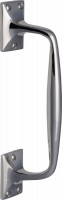 Heritage Brass Offset Pull Handle V1150.253PC 253mm Polished Chrome 38.16