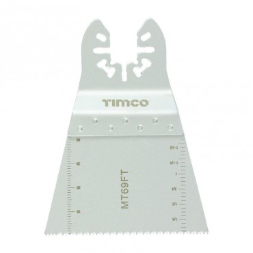 Timco Carbon Steel Flush Cut Multi Tool Blade 69mm MT69FT