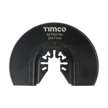 Timco Bi-Metal Radial Multi Tool Blade 87mm MTR87BI