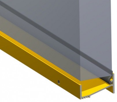 Stormguard 1000mm Outward Opening Sill Gold