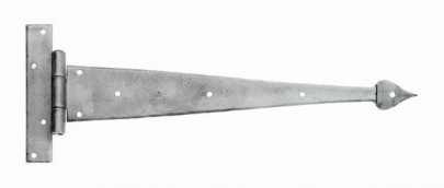 Ludlow PE5520B 165mm Arrow Head T Hinges Per Pair Pewter