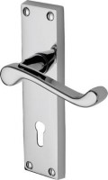 Marcus  PR600-PC Malvern Lever Lock Door Handles Polished Chrome 18.79