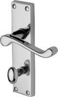 Marcus  PR620-PC Malvern Lever Bathroom Door Handles Polished Chrome 22.81