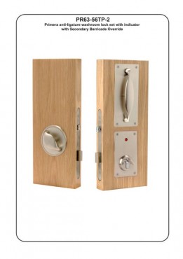 Primera PR-1-56-729B Anti Ligature Washroom Lockset SCP