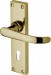 Marcus  PR900-PB Avon Lever Lock Door Handles Polished Brass