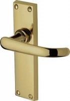 Marcus  PR905-PB Avon Lever Latch Door Handles Polished Brass 20.62