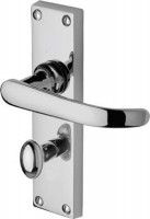 Marcus  PR920-PC Avon Lever Bathroom Door Handles Polished Chrome 21.59