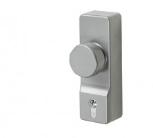 Exidor 302EC Outside Knob Panic Locking Device Silver 122.58