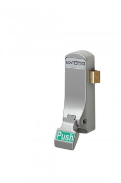 Exidor 297 Panic Push Pad Silver