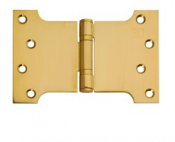 Parliament Hinges Button Tipped XL979 4" x 4" x 6" PVD Brass Per Pair 37.12
