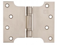 Parliament Hinges Button Tipped 4\" x 3\" x 5\" Satin Stainless Steel PAIR 22.31