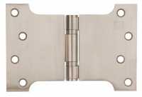 Parliament Hinges Button Tipped XL977 4\" x 4\" x 6\" Satin Stainless Steel Per Pair 29.60