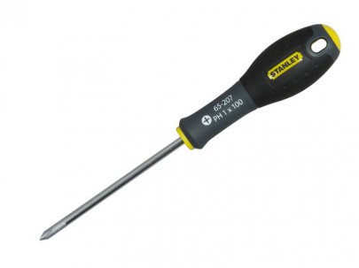 Phillips Screwdriver Stanley Tools FatMax PH1 x 100mm