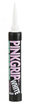 Pinkgrip but its White Grab Adhesive Solvent Free 380ml