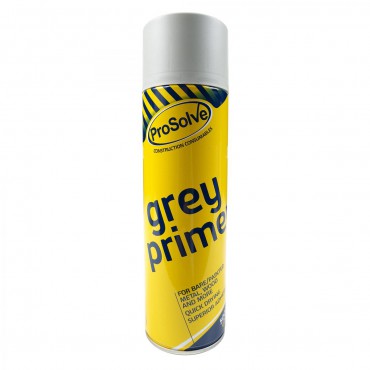 ProSolve Primer Spray Paint 500ml Grey