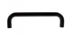 Pull Handle D Type Bolt Fix 225mm x 19mm Matt Black 13.66