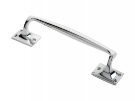 Pub Style Pull Handle AA92CP 250mm Polished Chrome 31.85