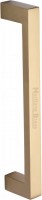 Heritage Brass Pull Handle V2056-SB 245mm Pull Handle Satin Brass 65.14