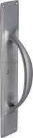 Heritage Brass 195mm Pull Handle on 303mm x 53mm Plate V1155-SC Satin Chrome 62.42