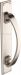 Heritage Brass Pull Handle on Plate V1162-SN 460mm x 76mm Satin Nickel
