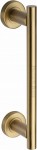 Heritage Brass Pull Handle with Roses V2057-SB 280mm Satin Brass 67.12