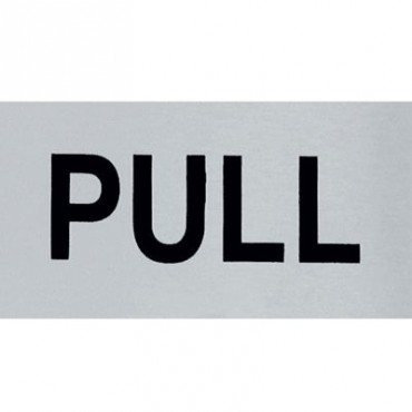 70 x 35mm Pull Sign SAA