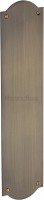 Heritage Brass Shaped Finger Plate 305mm x 77mm S640-AT Antique Brass 16.66