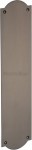 Heritage Brass Shaped Finger Plate 305mm x 77mm S640-MB Matt Bronze 19.16