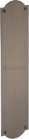 Heritage Brass Shaped Finger Plate 305mm x 77mm S640-MB Matt Bronze 19.16