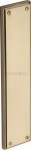 Heritage Brass Finger Plate 282mm x 64mm V743-PB Polished Brass 31.94