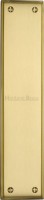 Heritage Brass Finger Plate 282mm x 64mm V743-SB Satin Brass 36.60