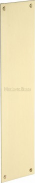 Heritage Brass Finger Plate 305mm x 76mm V740-SB Satin Brass