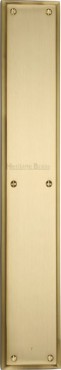 Heritage Brass Finger Plate V1166-SB 460mm x 76mm Satin Brass