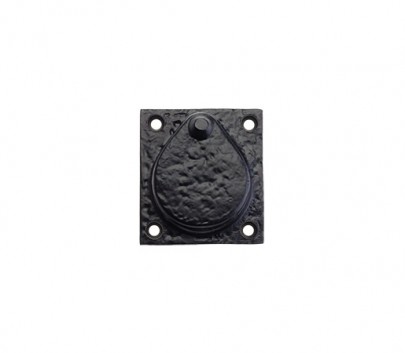 Foxcote Foundries FF09 Rim Cylinder Cover Black Antique