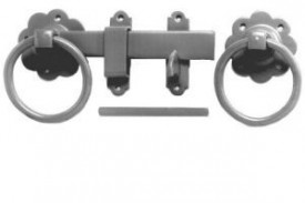 1136 150mm Ring Gate Latch Black 6.67