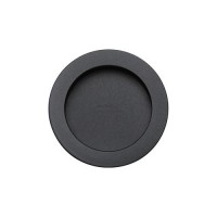Round Flush Pulls Pair 57mm Diameter Marcus RD2322-BLK Matt Black 29.05