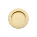 Round Flush Pulls Pair 57mm Diameter Marcus RD2322-SB Satin Brass