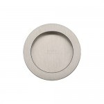 Round Flush Pulls Pair 57mm Diameter Marcus RD2322-SN Satin Nickel 29.05