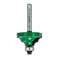 Trend C095x1/4TC Bearing Guided Bead Ovolo Router Cutter 5.5mm Rad1 x 5.5mm Rad2 51.02