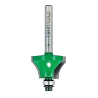 Trend Router Cutter C266x1/4TC Bearing Guided Glazing Bar 17mm Rad 68.10
