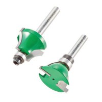Trend Router Cutters CR/SSP2x1/4TC Shoulder Scribe/Profile Set 17mmRad 116.17