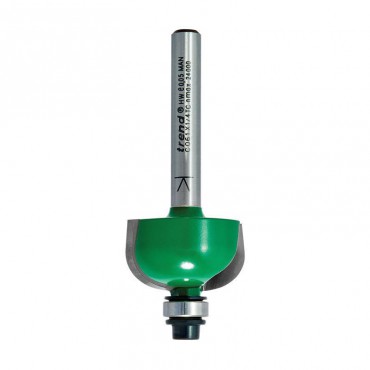 Trend Router Bit C061x1/4TC Bearing Guided Rad 7.9mm Rad