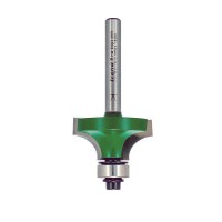 Trend C078x1/4TC Ovolo & Rounding Over Router Cutter 9.5mm Rad x 15.9mm Cut 51.02
