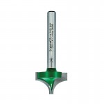 Trend Router Cutter C128x1/4TC Rounding Over 9.5mm Rad x 22.2mm Cut 30.44