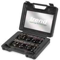 Trend Router Cutter Set SET/SS8X1/4TC 12 Piece 54.34
