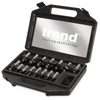 Trend Router Cutter Set SET/SS9X1/2TC 15 Piece 76.34